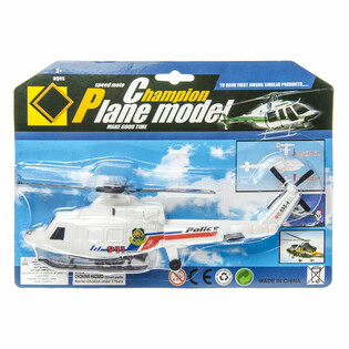 POLICE-HELIKOPTER MAT SEEL (6 St&eacute;ck)