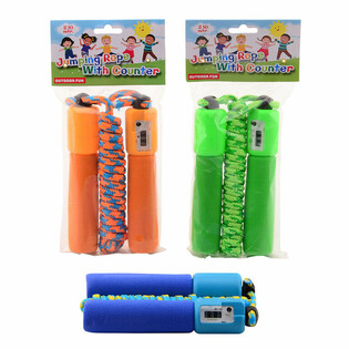 OUTDOOR FUN - Sprangseil mat Compteur, 2.10 m (6 Stk.)