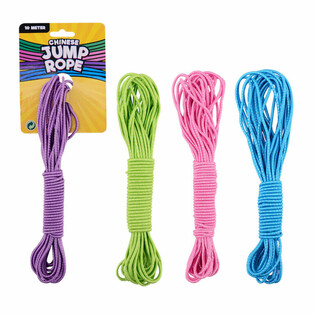 OUTDOOR FUN - Gummispr&eacute;ngen, 10 Meter laang (6 Stk.)