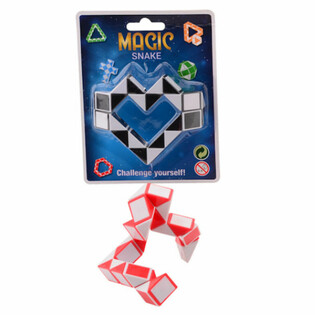 MAGIC SNAKE - 3D Puzzle Schlaang op Kaart (24 Stk.)