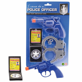 Police Spillset op Kaart (6er-Pack)
