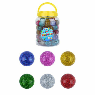 Glitter Sprangb&auml;ll &Oslash;3.3cm (72 St&eacute;ck)