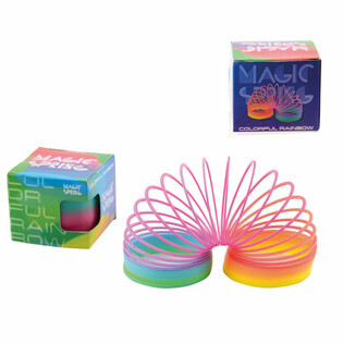 RAINBOW MAGIX REBOU SPIRAL / TREPPEL&Auml;UFER A BOX &Oslash;7,5 CM (12 Stk.)