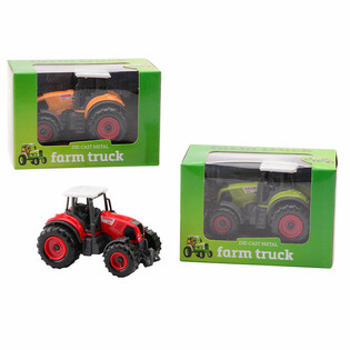 FARM MASTERS - Die Cast Trakter an der Kaddosbox (12 Stk.)