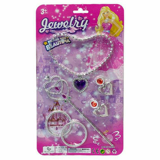 GIRLS BEAUTY SET OP KAART (12 Stk.)