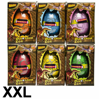 XXL Dinosaurier Wuesstums-Ee (6 Stk.)
