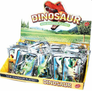 Dinosaurier Spillfiguren Display (36 St&eacute;ck)