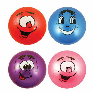 Fraleche Smiley Face Ball &Oslash; 25 cm (12 St&eacute;ck)