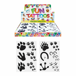 Fun Tattoos - Modell: D&eacute;ierebatz-Ofdr&eacute;ck am Display (96 Stk.)