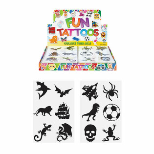 Fun Tattoos - Jongen Display (96 St.)