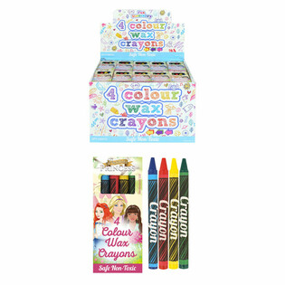 Prinzessin Wachsmolst&euml;ft Set 4-deeleg am Display (120 Stk.)