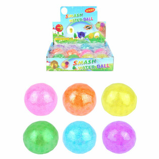 Squeeze Glitter Ball am Display (12 Stk.)