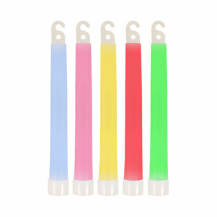 GLOW STICK KNICKLIICHT - 15CM MAT SCHNOUER - MIX FAARWEN (25 Stk.)