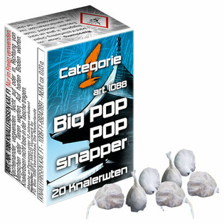 BIG POP Knallierbsen - CAT F1 Kannerfeierwierk - Display