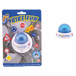 Bike Fun Police Sirene - Liicht & Toun fir Kannerf&euml;ss