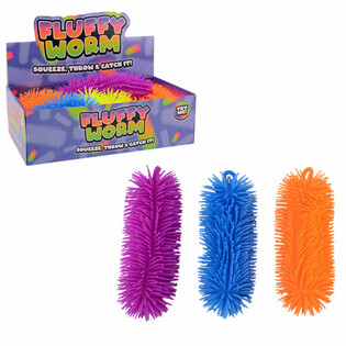 Grousse Fluffy Wuerm 22 cm - Display (12 Stk.)