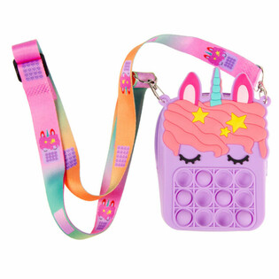 Unicorn / Eenhaarn Pop-It T&auml;sch am Display (24 Stk.)