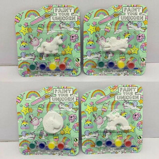 Mol d&auml;in eegenen Unicorn / Eenhorn op Kaart (12 Stk.)