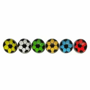 Football Flummi Mix - &Oslash; 3,2 cm (50 Stk.)