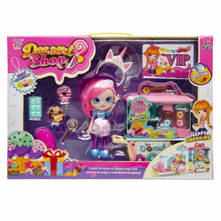 DONUTS SHOP SPILLSAZ MAT POPP A VILLEN ACCESSOIREN - AN ENGER LUXUS GIFTBOX (2 Stk.)