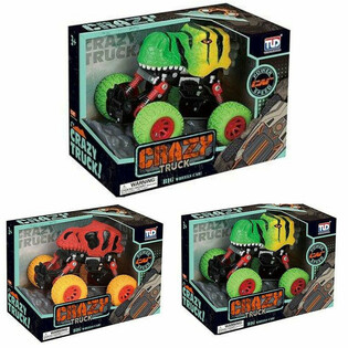Grouss Pull Back Dinosaurier Monster Trucks - Luxus Geschenkbox (2 St&eacute;ck)