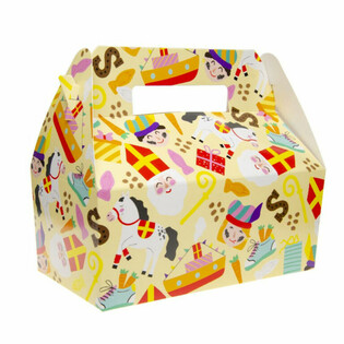 Sinterklaas Men&uuml;box - 22.5 x 12 x 9.5 Cm (24 Stk.)