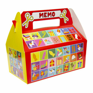 Sinterklaas Memory Men&uuml;boxen (24 St&eacute;ck)