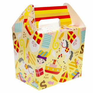 SINTERKLAAS MEN&Uuml;BOX / TRAIT&Eacute;IS-K&Euml;SCHT 14x10x17 cm (12 Stk.)