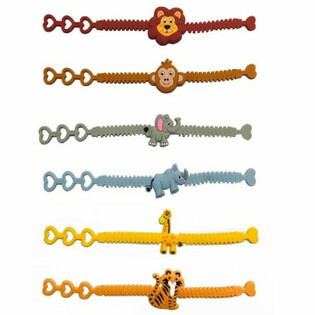 Dschungeld&eacute;ieren Silikon Kannerarmb&auml;nner (12 St&eacute;ck)
