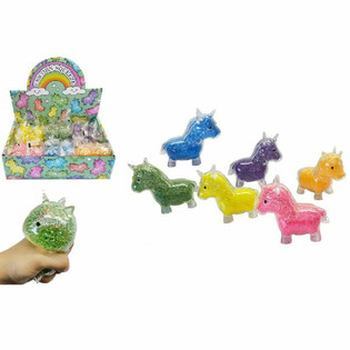 Squeeze Glitter Eenhoorn Display (12 St&eacute;ck)