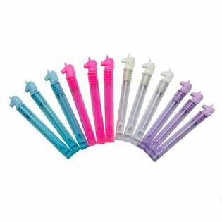 Faarweg Unicorn Seefeblosen (Pack vun 12 St&eacute;ck)