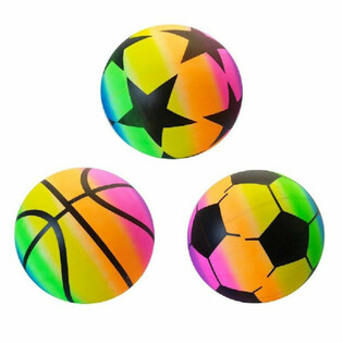 Waasserball fir Jongen - Mix Design &Oslash;23 cm (10 Stk.) - Grousshandel