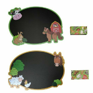 Bauerenhaff D&eacute;ieren Kr&auml;idetafel mat Kr&auml;id am Display (24 Stk.)