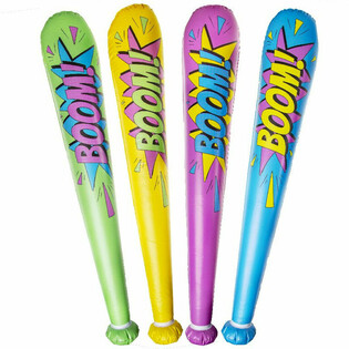 Grousse Loft-Knuppel 'Boom!' - 85cm - Mix Faarwen (12 Stk.)