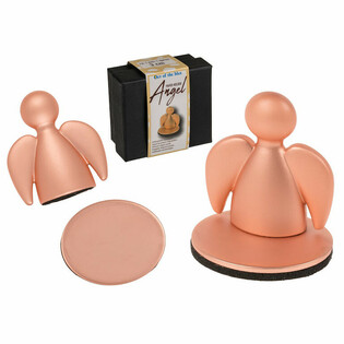 SCHUTZENGEL - METALLENE MAGNETESCHE PAPIERHALTER - AN ENGER GESCHENKK&Auml;SCHT (24 Stk.)