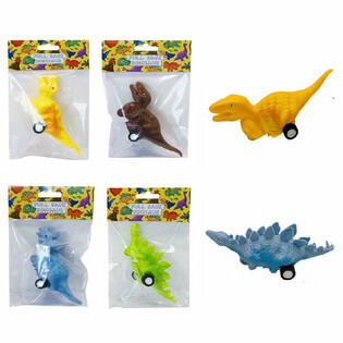 MIX PULL BACK DINOSAURIER (24 Stk.)