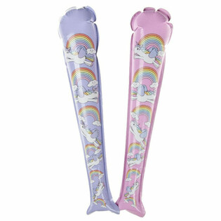 Selbstopblosbaren Unicorn-Kn&euml;ppel - 49x13cm - Am Display (48 Stck.)