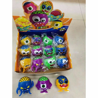 L&Euml;SCHTEG SQUEEZE MONSTEREN - AM DISPLAY (12 ST.)