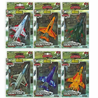 Metallen Die-Cast F16 Fligeren (6 Stk.)