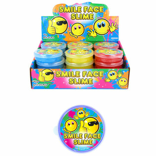 Smiley-Schleim am Display (24 Stk.)