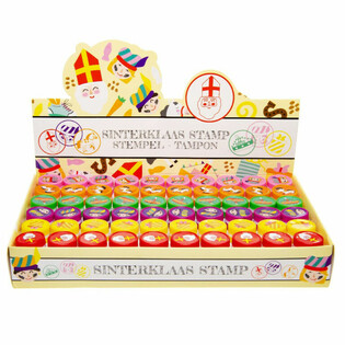 SINTERKLAAS STEMPEL AN DISPLAY (60 Stk.)