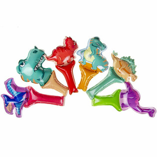 Selbst-opblosend Dinosaurier Handballonen (48 St&eacute;ck)