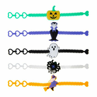 HALLOWEEN SILIKON-ARMB&Auml;NNER (12 Stk.)