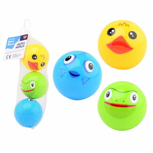 HAPPY WORLD - BABY D&Eacute;IEREN BAD-SPPILL-BALLEN - G&euml;eegent ab 0 M&eacute;int (1 Stk.)