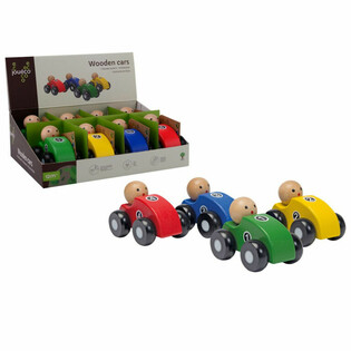 JOUECO Holzautoen - Am Display (8 St&eacute;ck)