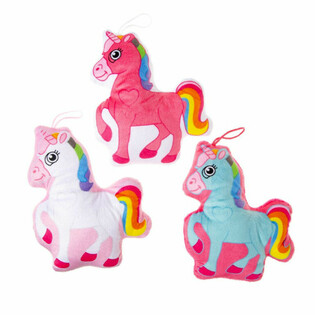Pl&uuml;sch Unicorn / Eenhorn | Mix Faarwen (24 St&eacute;ck)