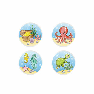 MIX SEA LIFE / MEERESDEIERT - FLUMMISEN &Oslash;3.3 cm (100 Stk.)