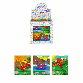 Dinosaurier-Notizbl&eacute;ck Display (480 Stk.)
