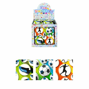 Fussball Mini Notizbl&eacute;ck Display &ndash; 480 St&eacute;ck
