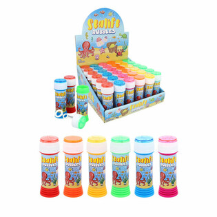 Seifeblosen Mieresd&eacute;ieren &ndash; Sea Life - 50ml am Display (36 Stk.)